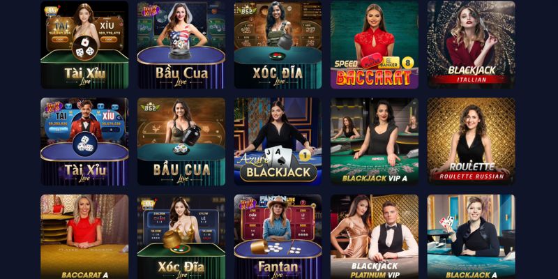 Các sản phẩm nổi bật tại sảnh Asia Gaming casino